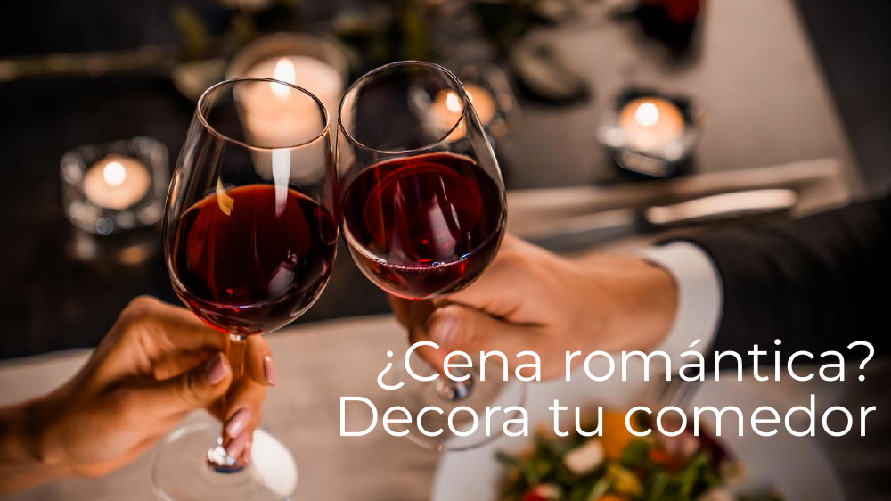 Decora tu comedor para una cena romantica
