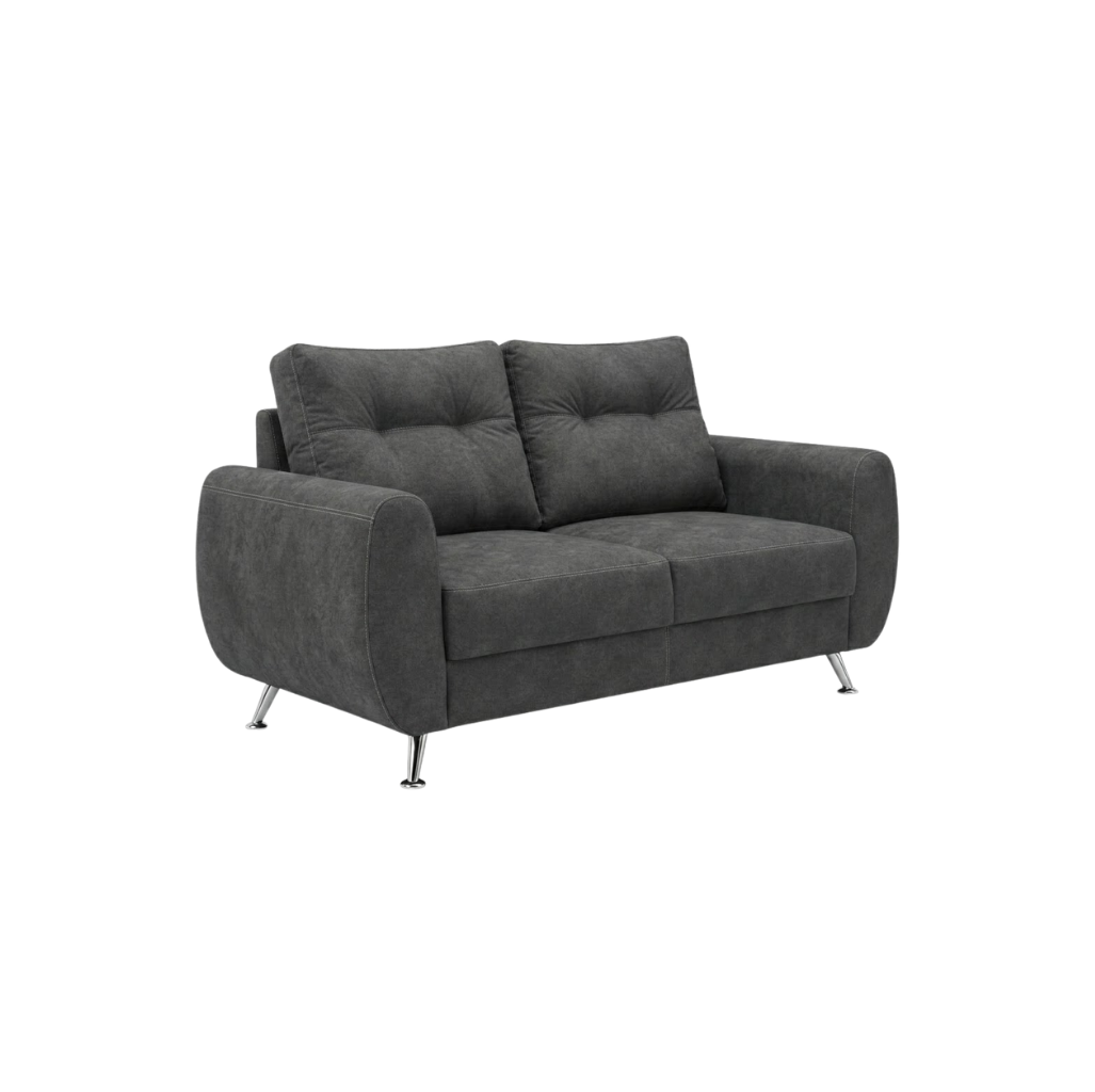 Sala Kenia Sofá y Love Seat Gris