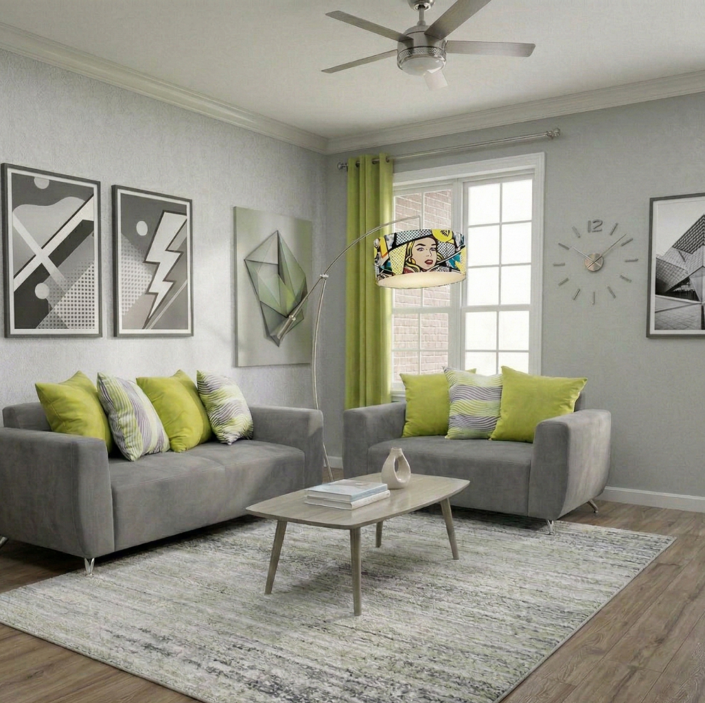 Sala Lucca Sofá y Love Seat