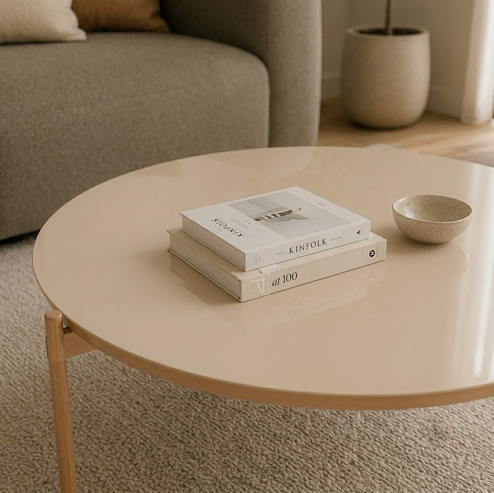 Mesa de Centro Bela acabado Off White