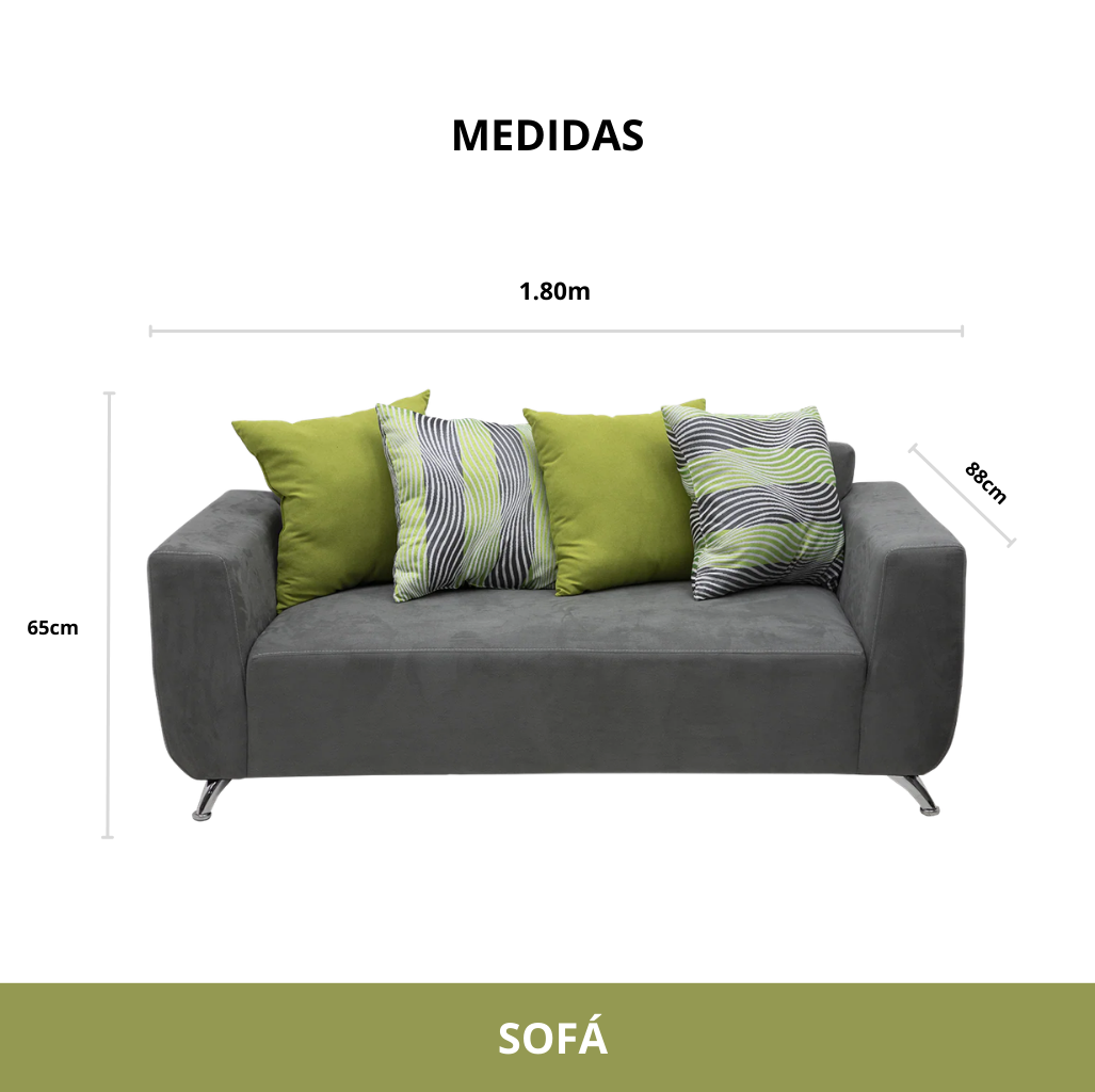 Sala Lucca Sofá y Love Seat