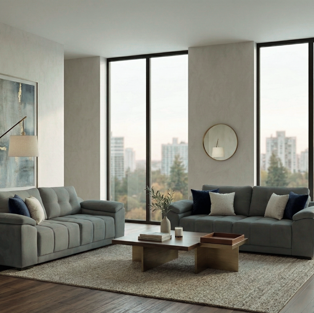 Sala Maluzzi Sofá y Love seat