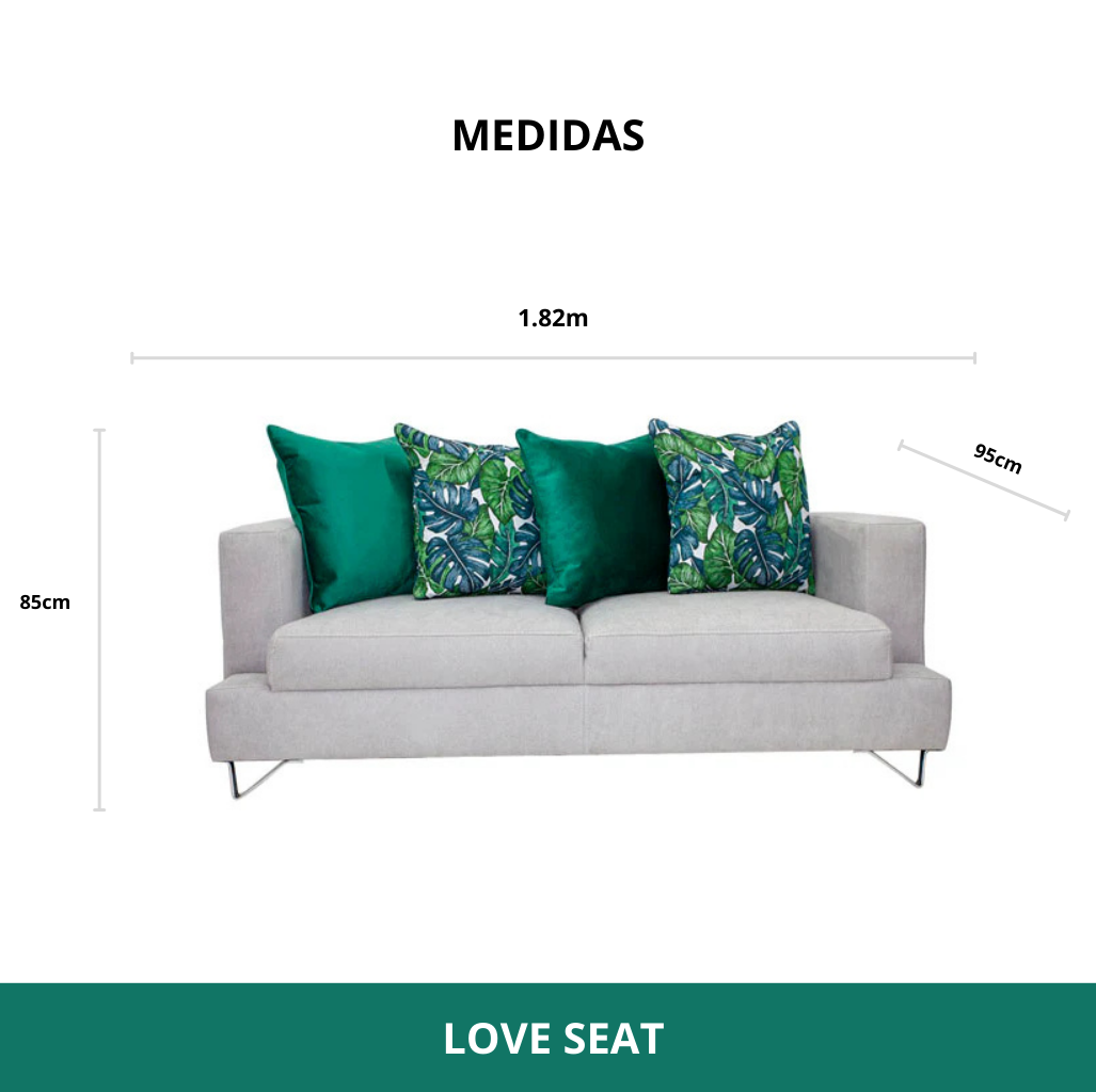 Sala Vittale Sofá y Love Seat