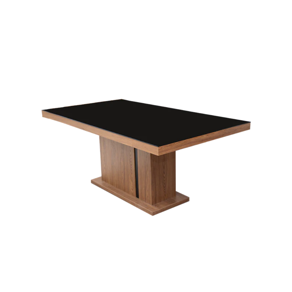 Mesa Comedor Katara en acabado Nogal Café