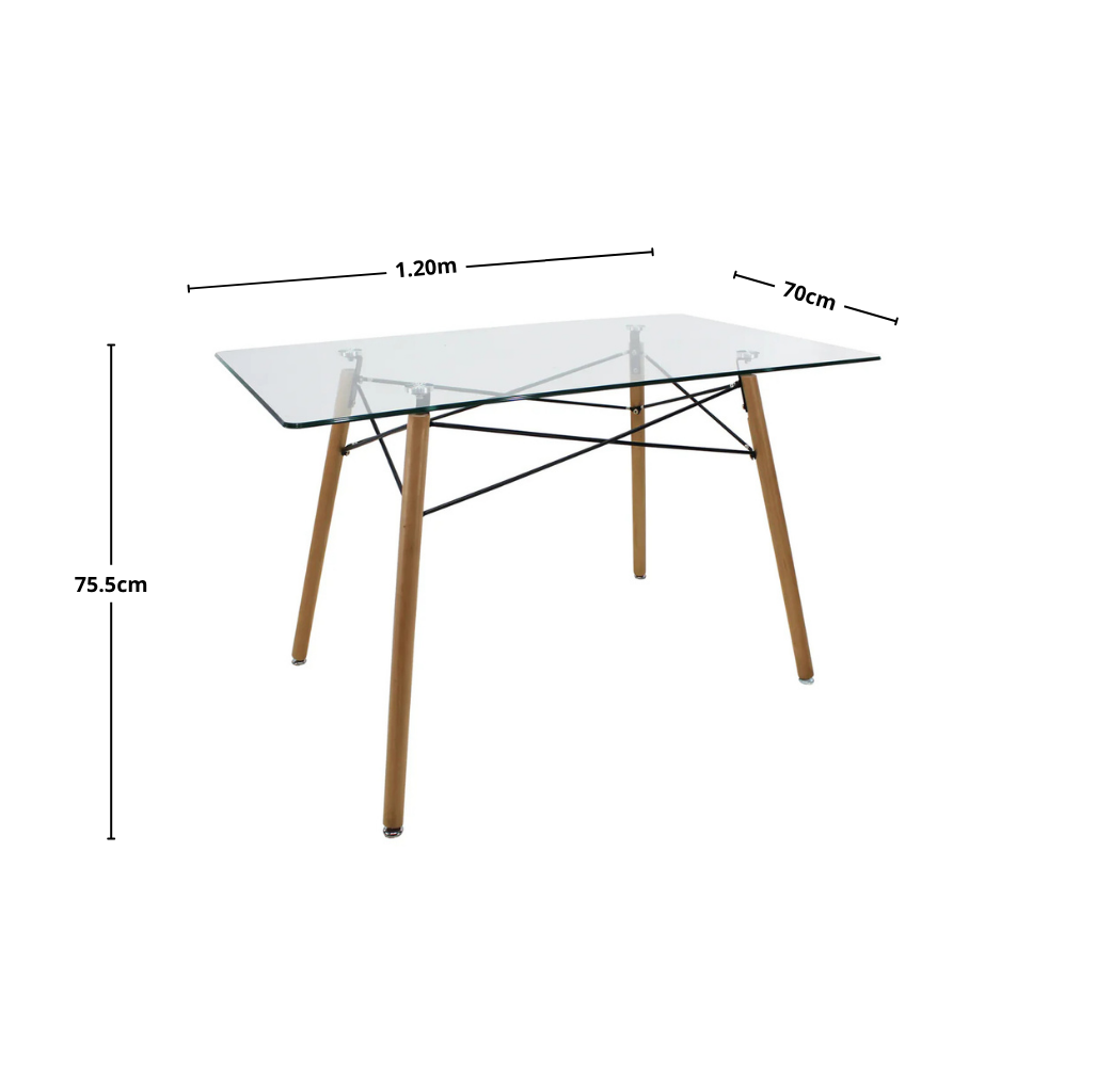 Mesa Comedor Croswod Rectangular