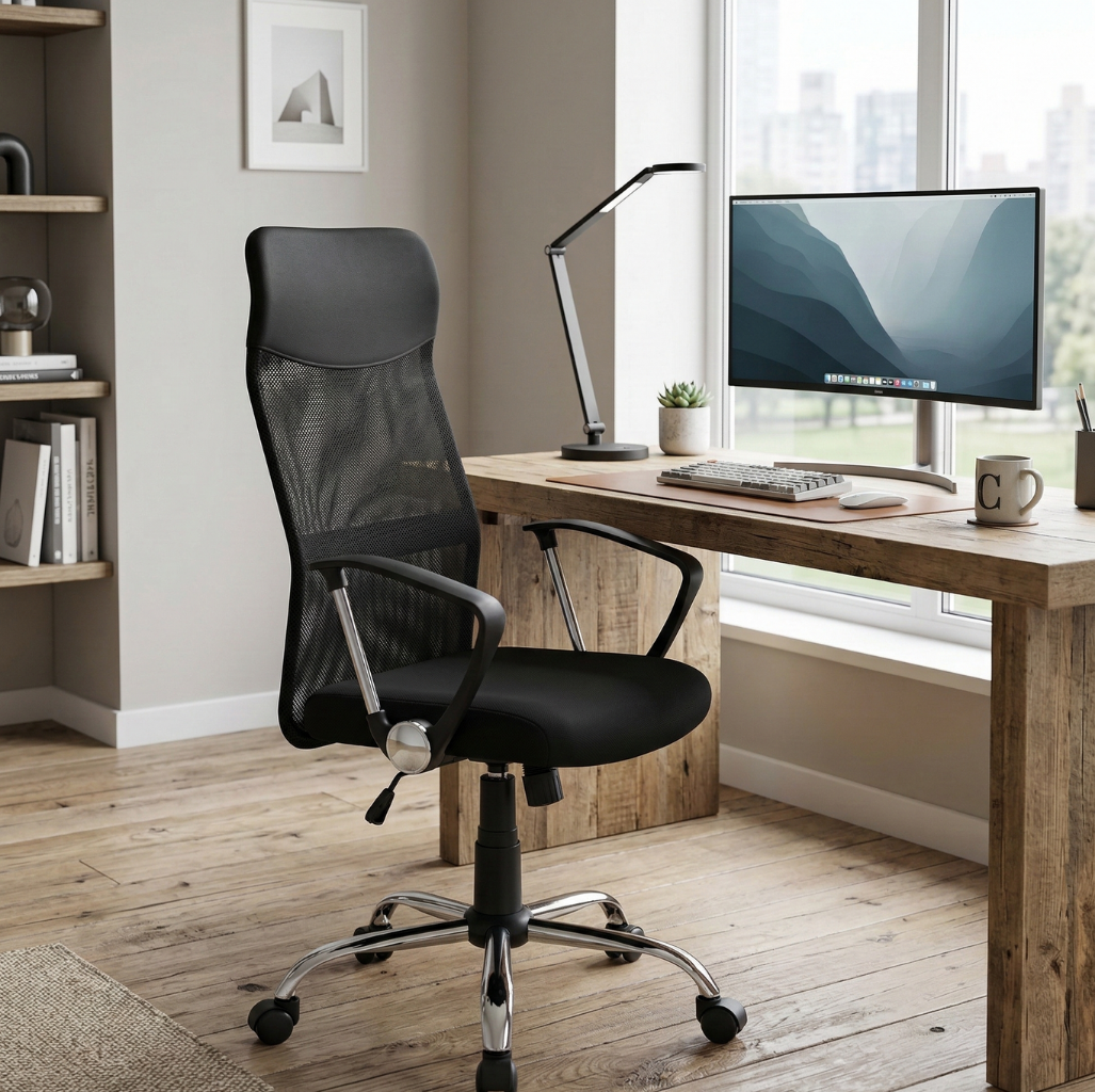 Silla ejecutiva Mesh Negro