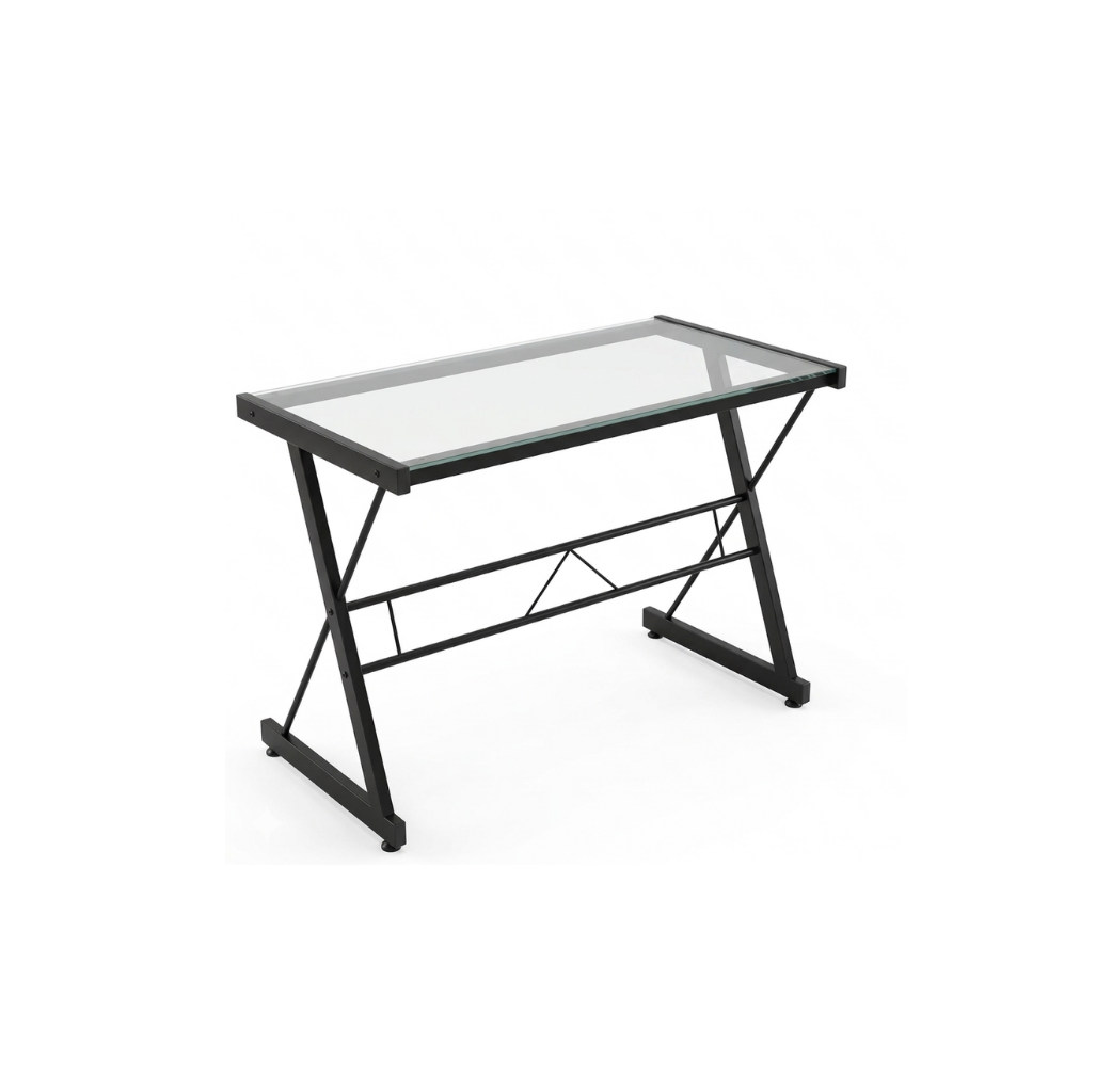 Escritorio Cristal Negro