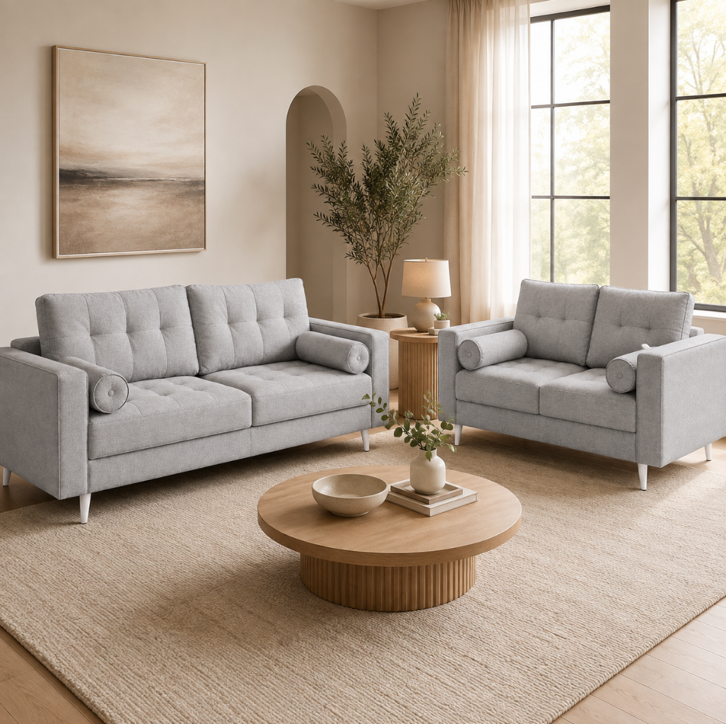 Sala Edimburg Sofá y Love Seat
