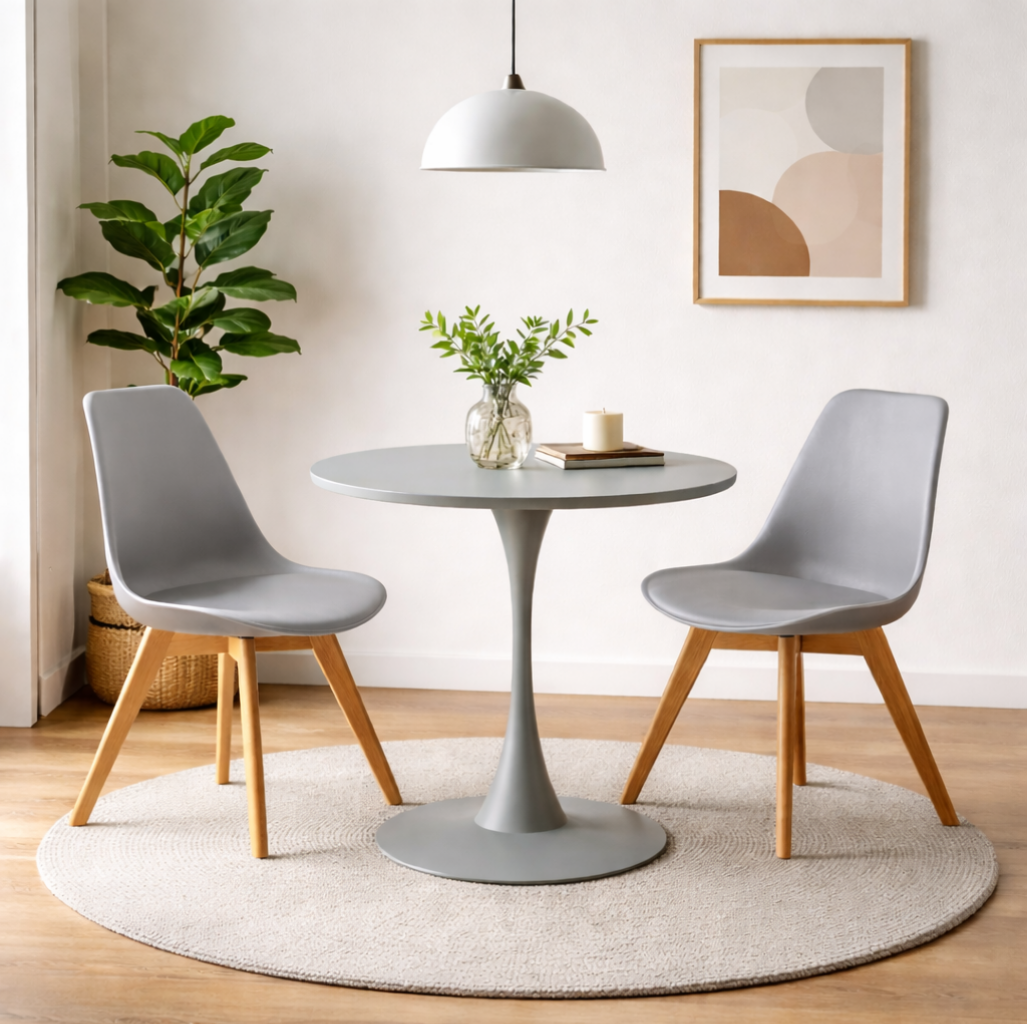 Silla De Madera Para Comedor Capri Estilo Eames Hood