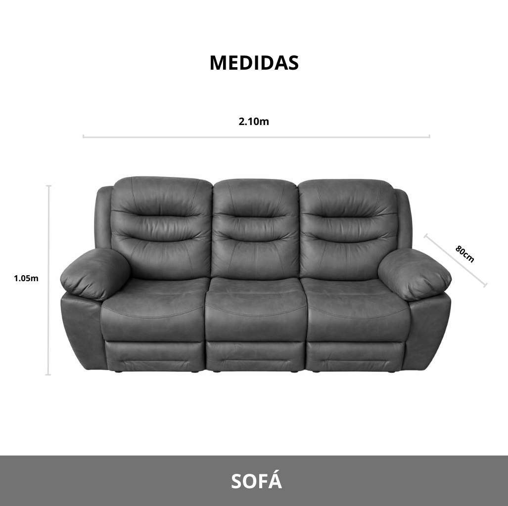 Sala 3-2 Reclinable Milan