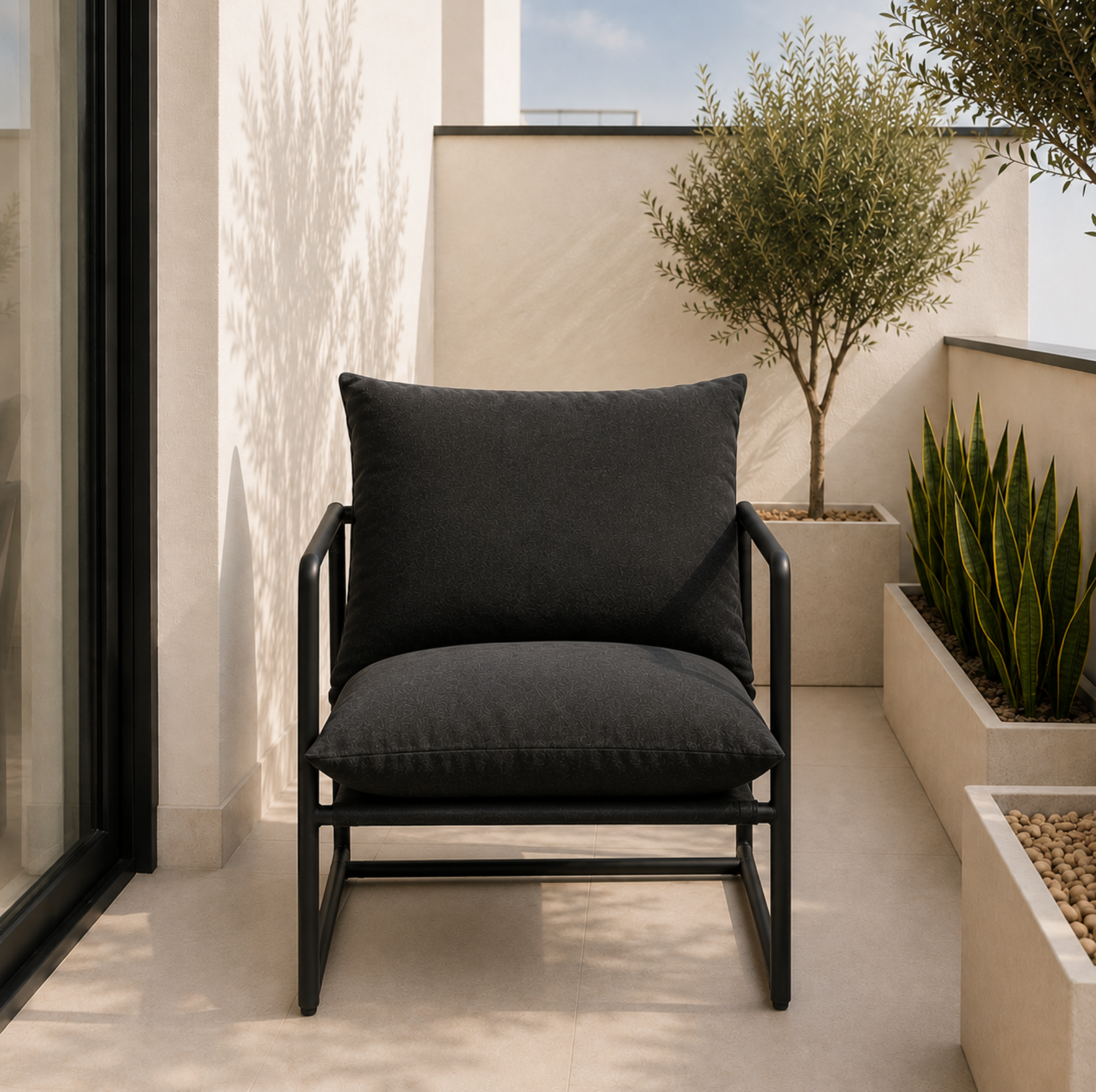 Sillón Zinius Negro
