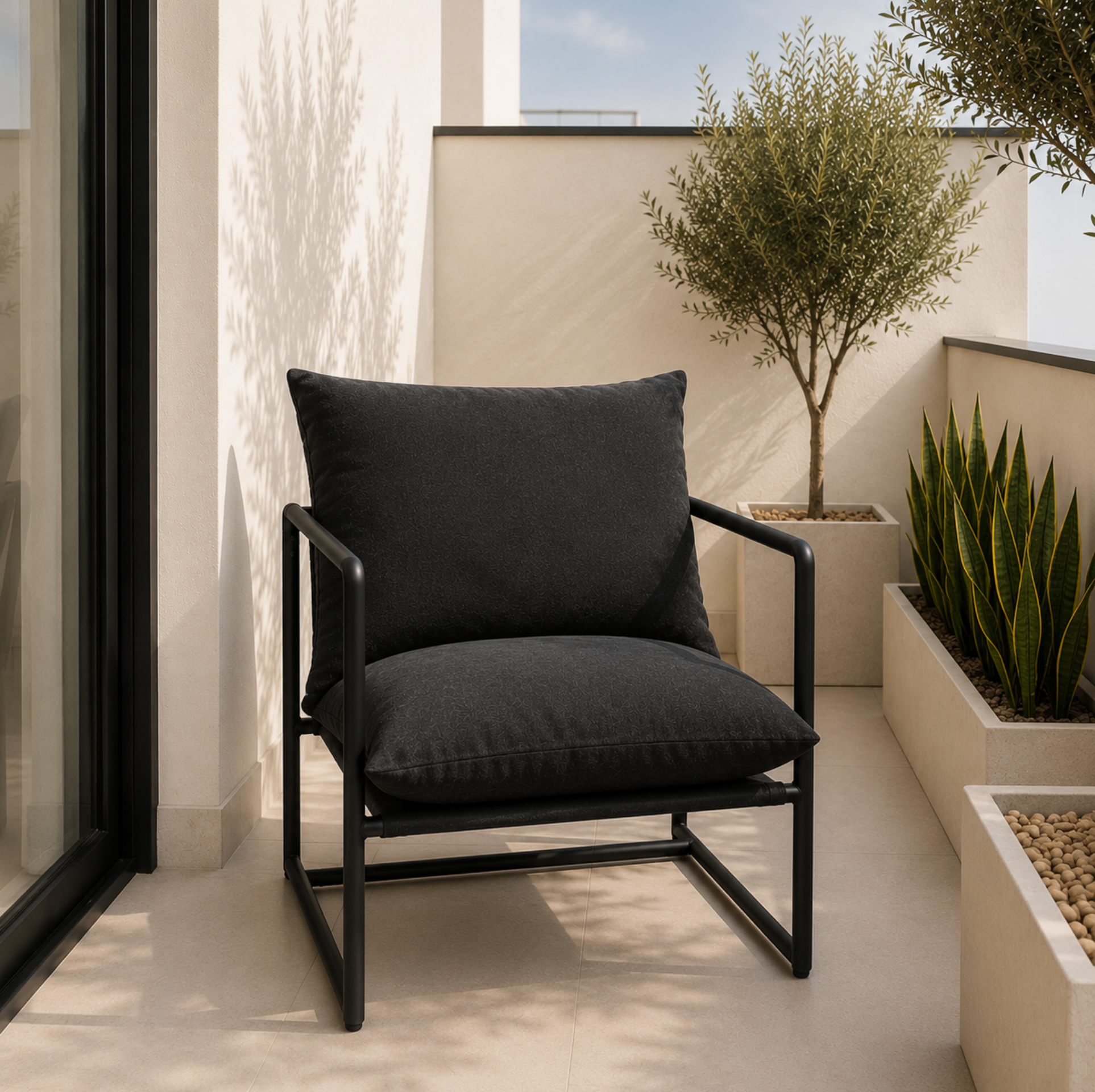 Sillón Zinius Negro