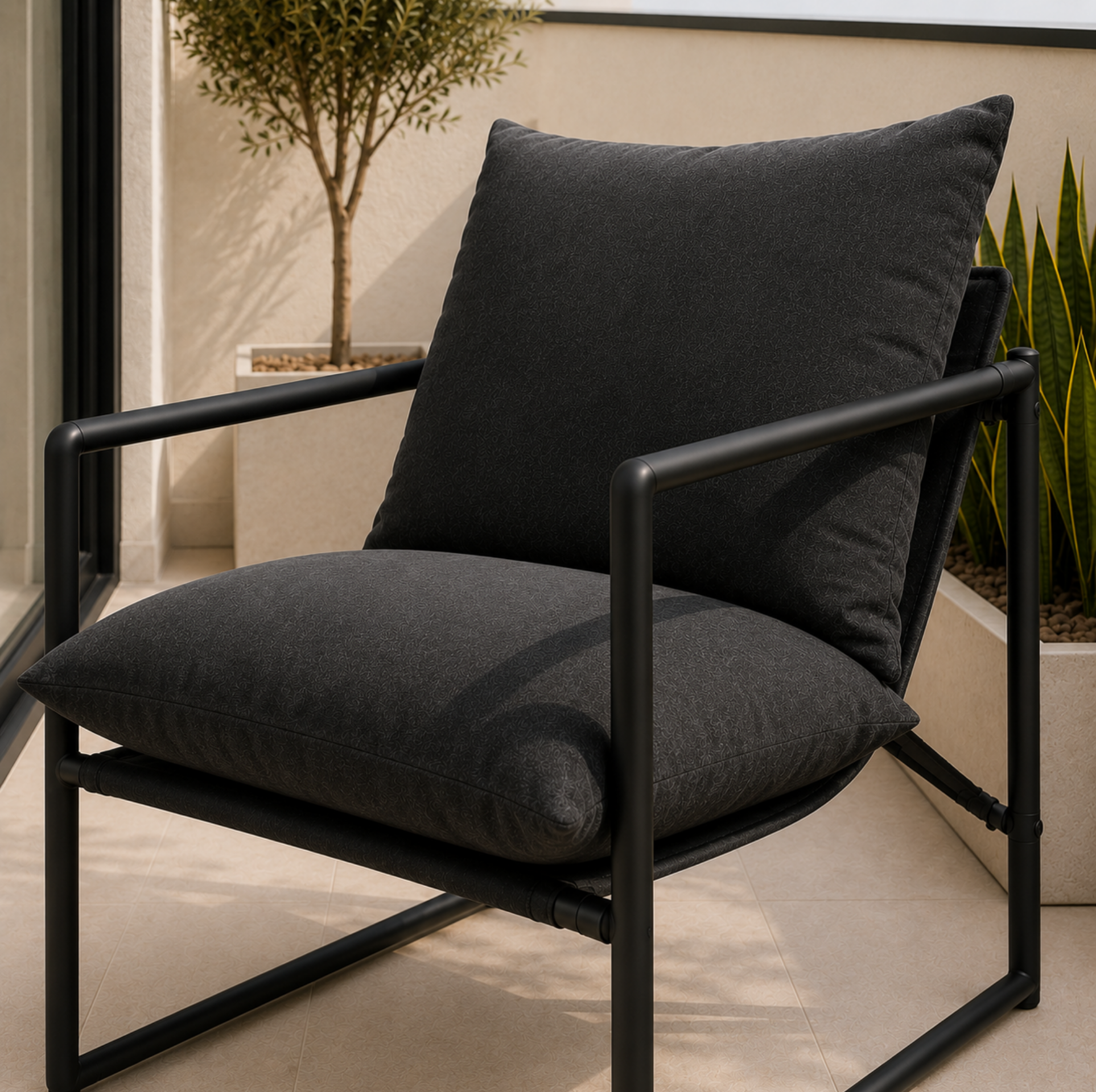 Sillón Zinius Negro