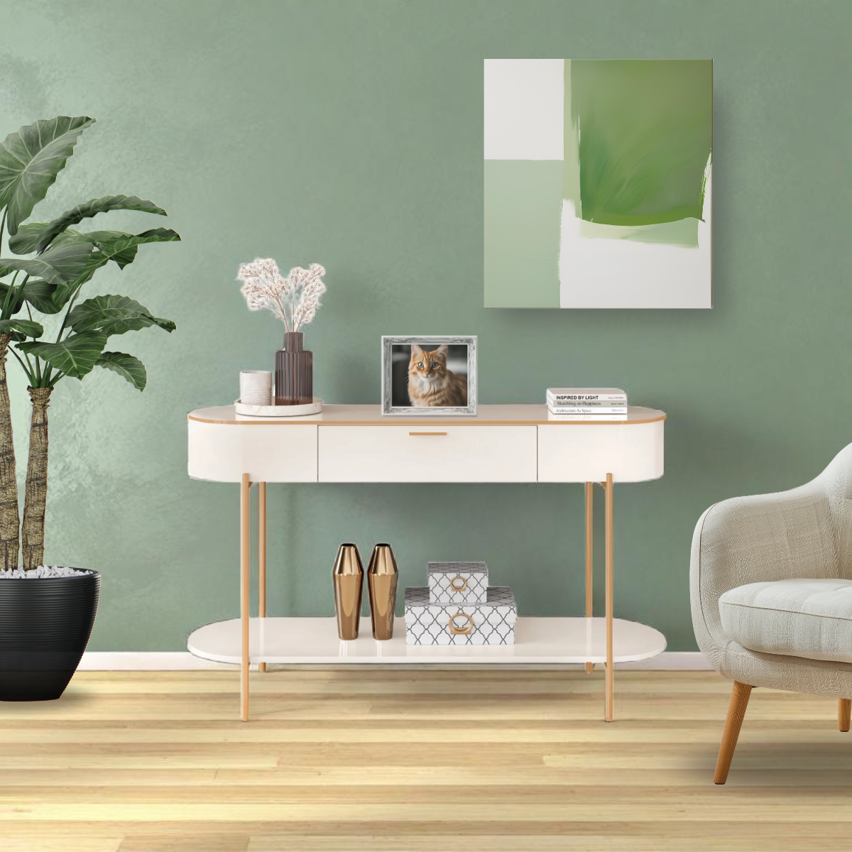 Aparador Caren acabado off White