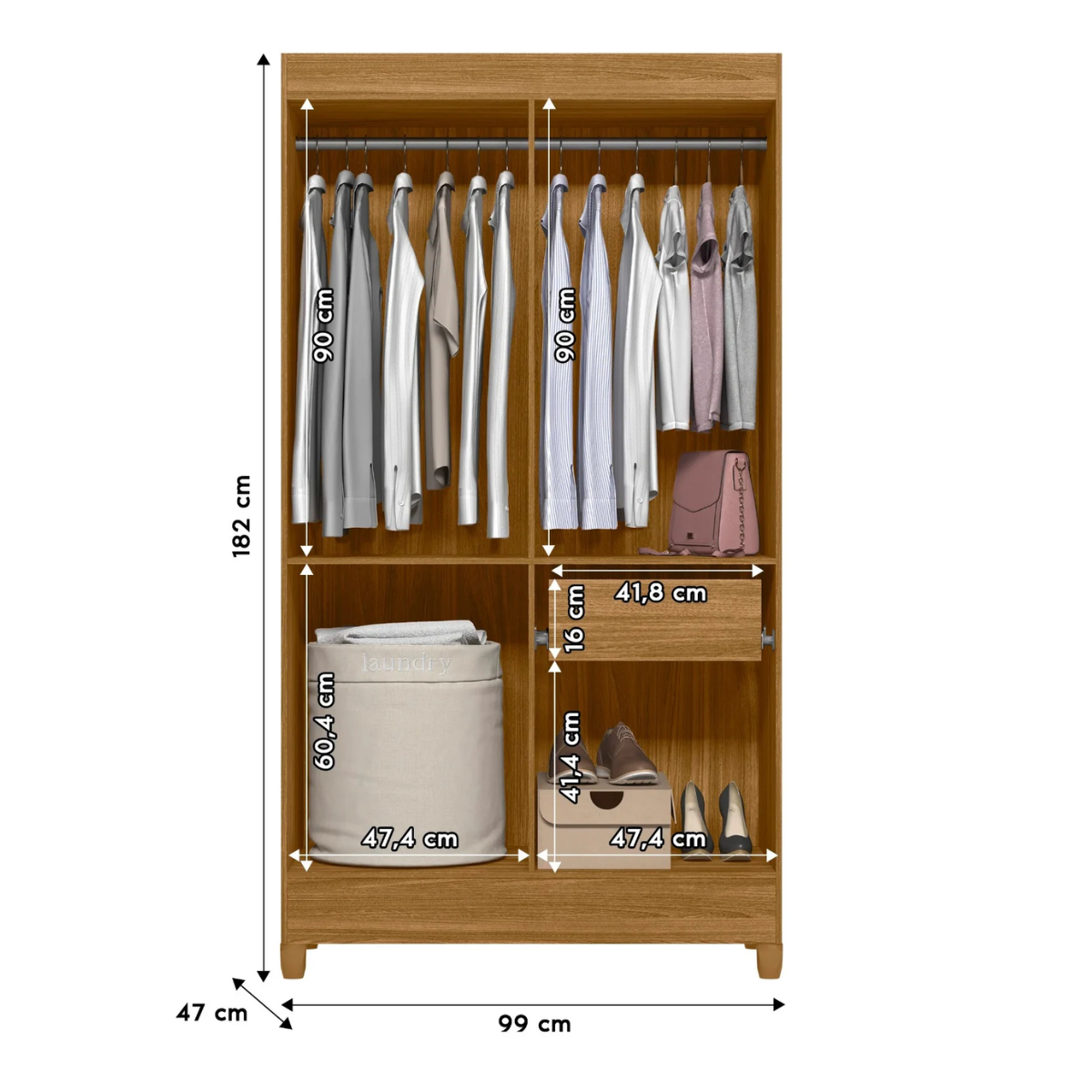 Armario Viena (abierto)