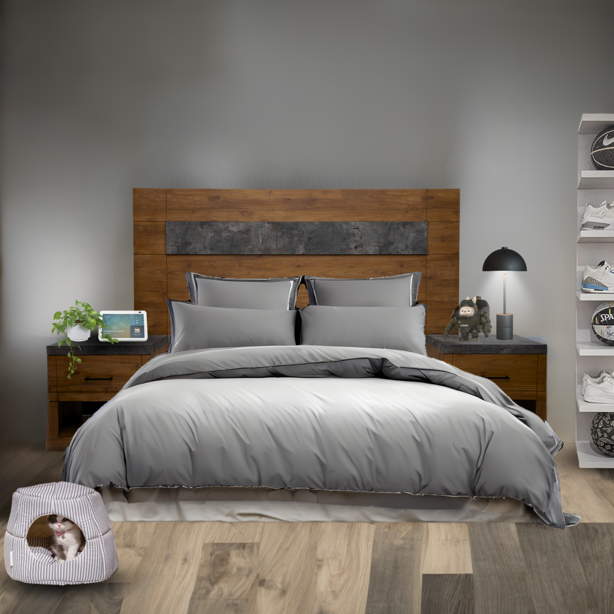 Cabecera Moon con 2 buros