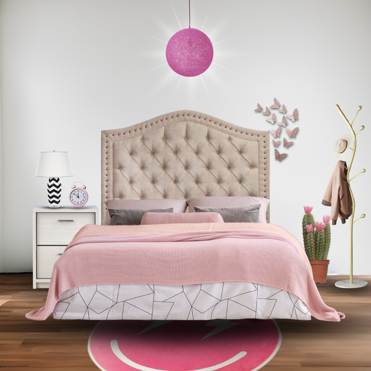 Cabecero Bellagio Beige
