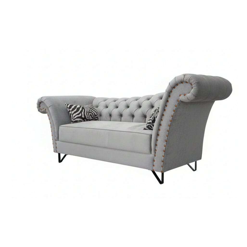 Diván Catherine Luxe Gris