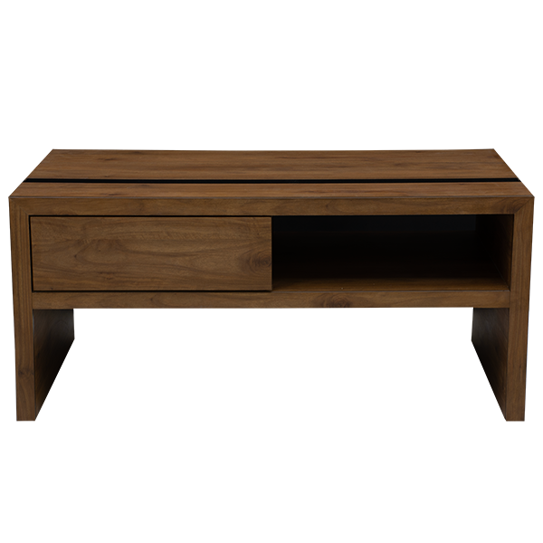 Mesa de Centro Katara II en acabado Nogal Café