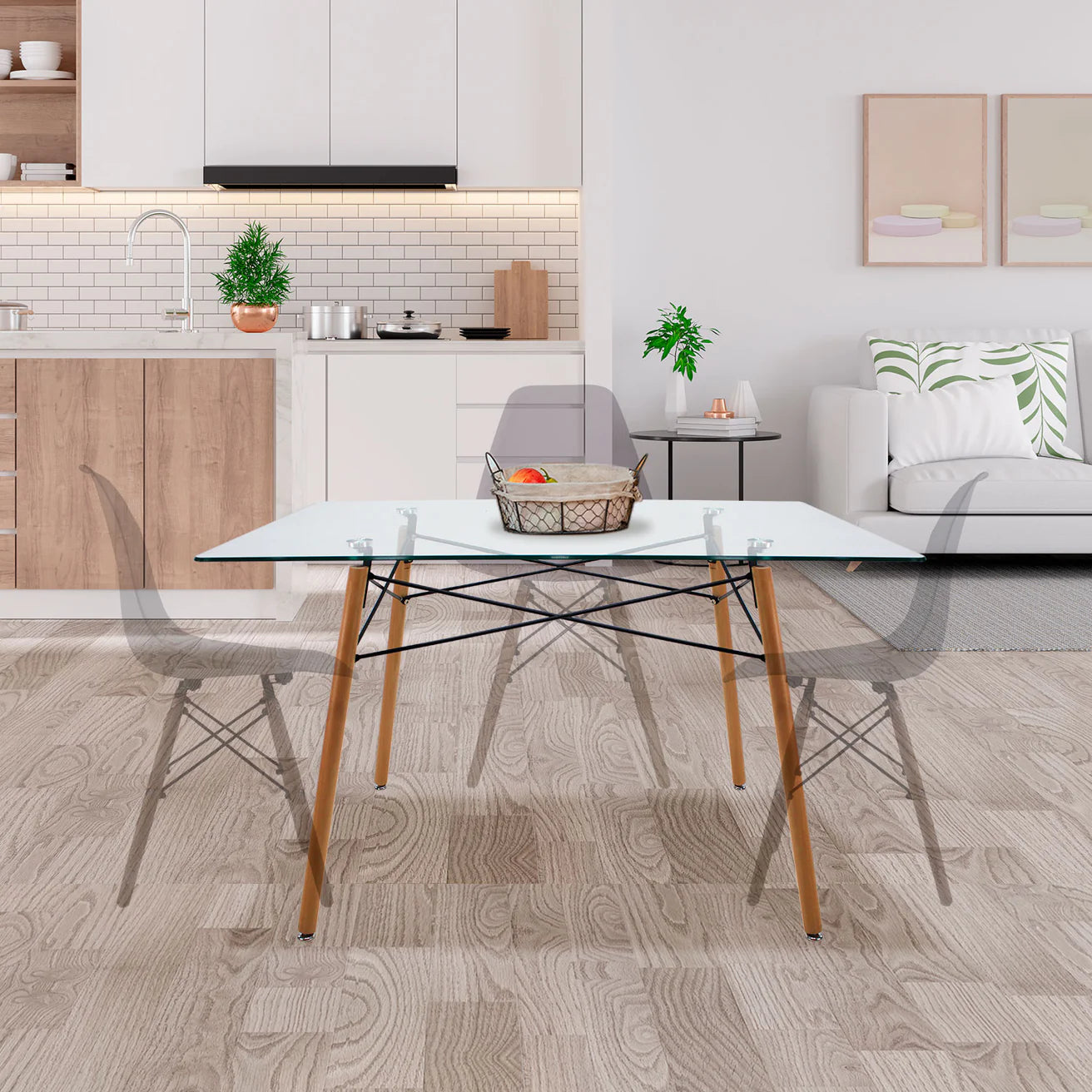 Mesa Comedor Croswod Rectangular