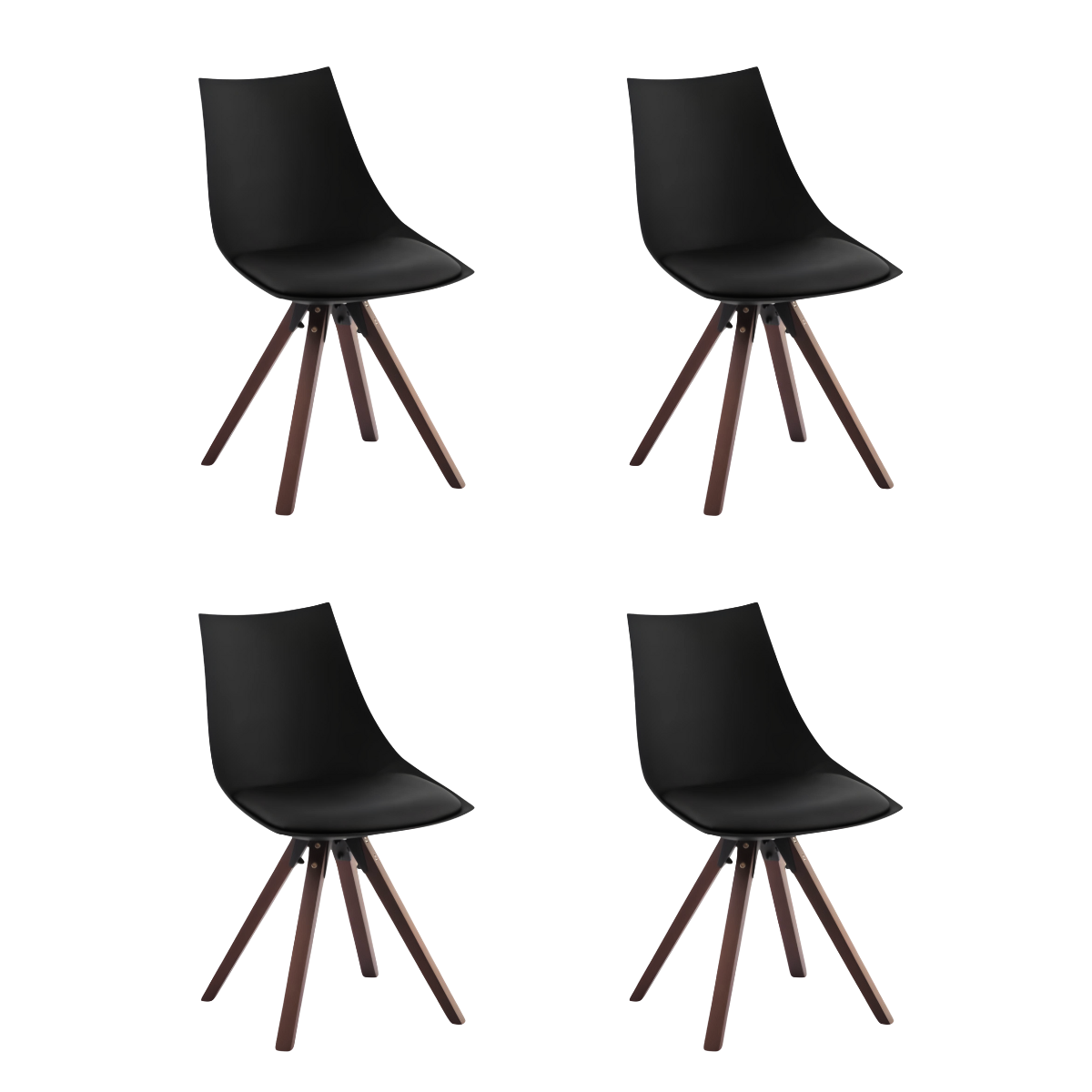 Paquete de 4 Sillas para Comedor Malaga