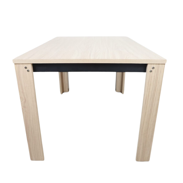 Paquete de Mesa Comedor Lana Nogal Claro + 6 sillas Lia Beige