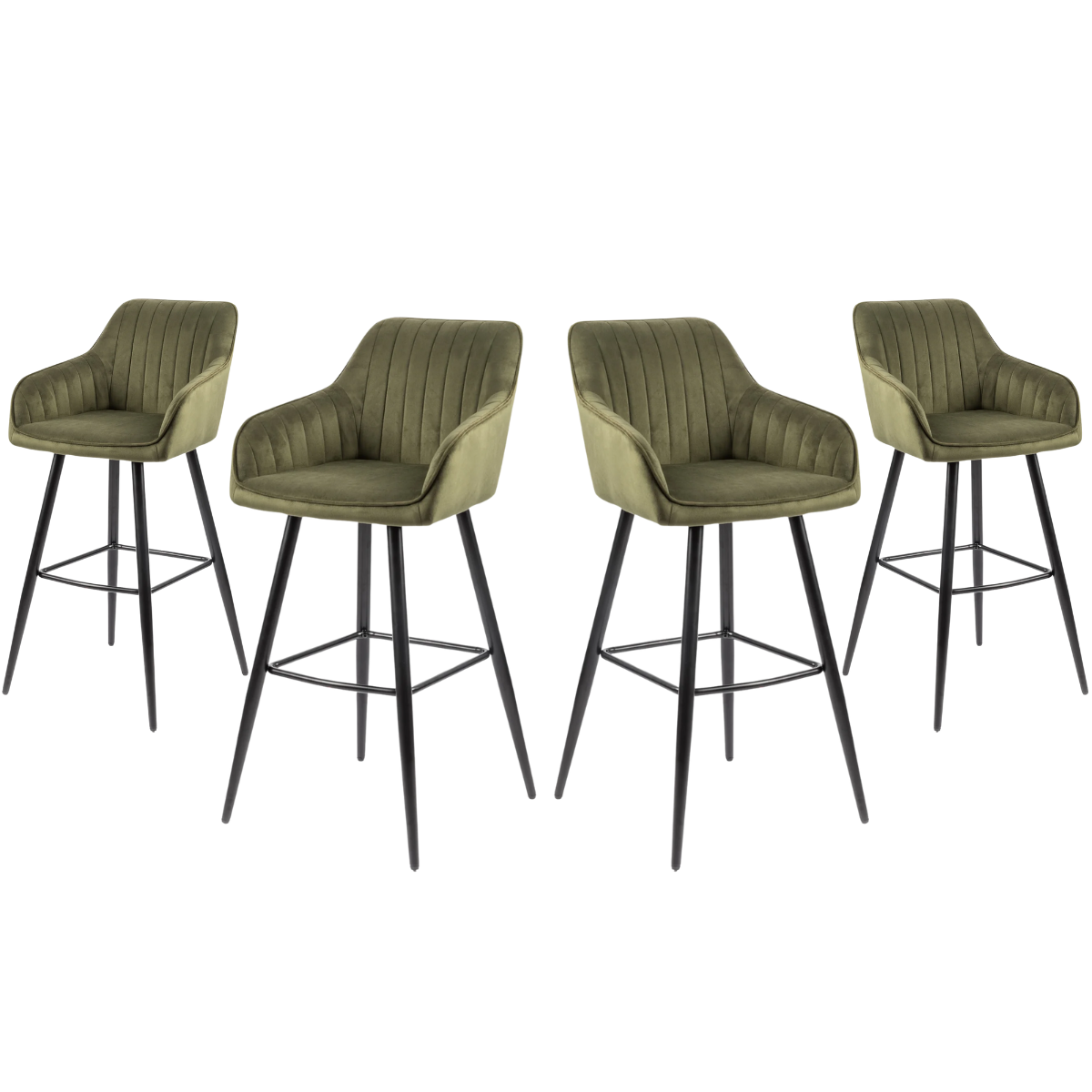 Paquete de 4 Bancos para Barra Vila