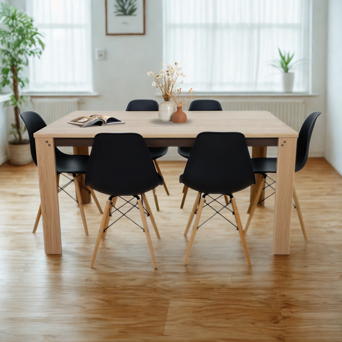 Paquete de Mesa Lana + sillas Croswod