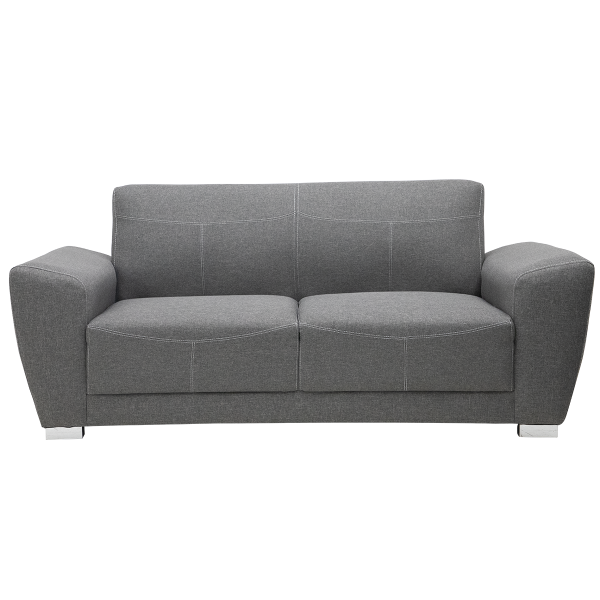 Sala Lugano Sofá y Love Seat Gris