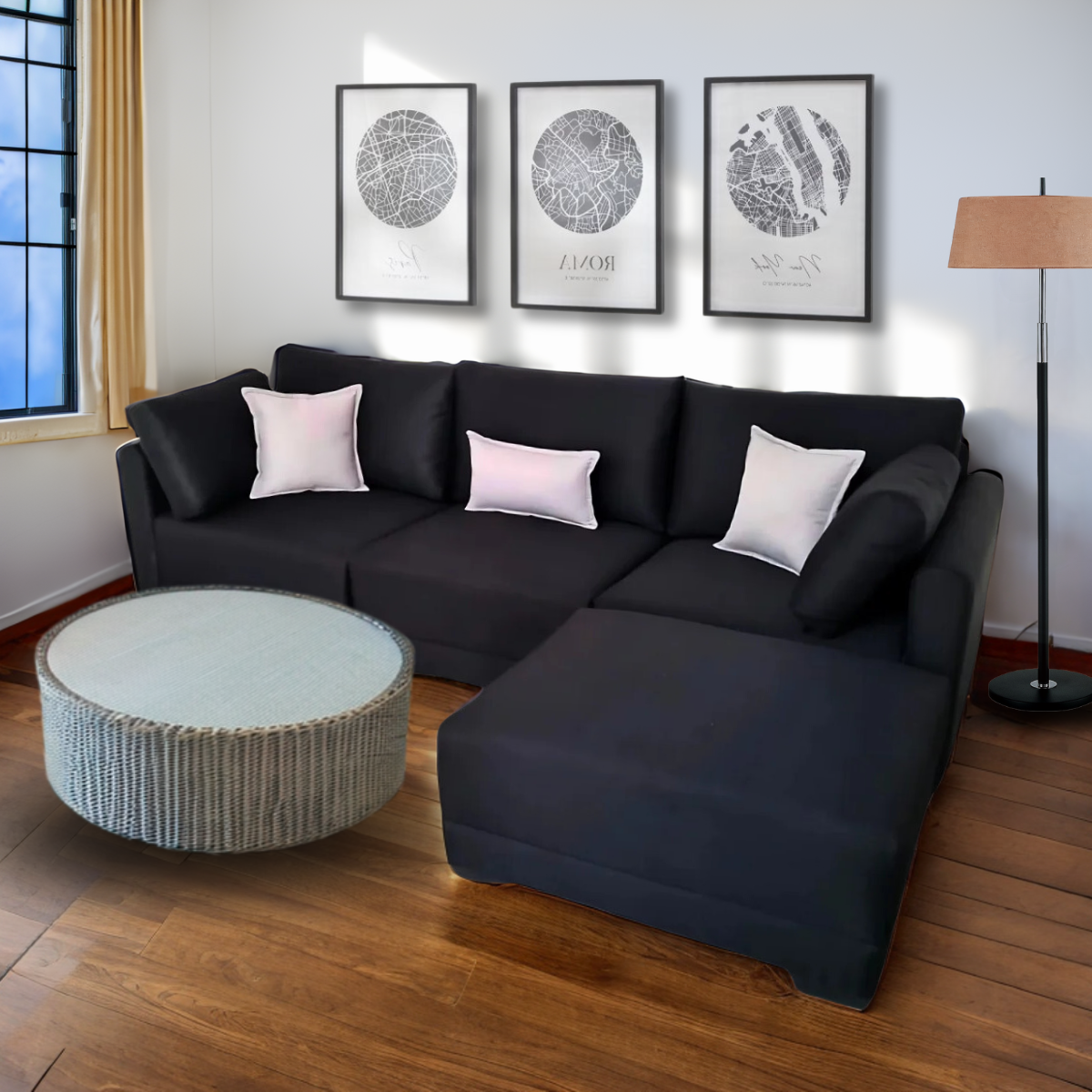 Sala Modular Onyx Negro