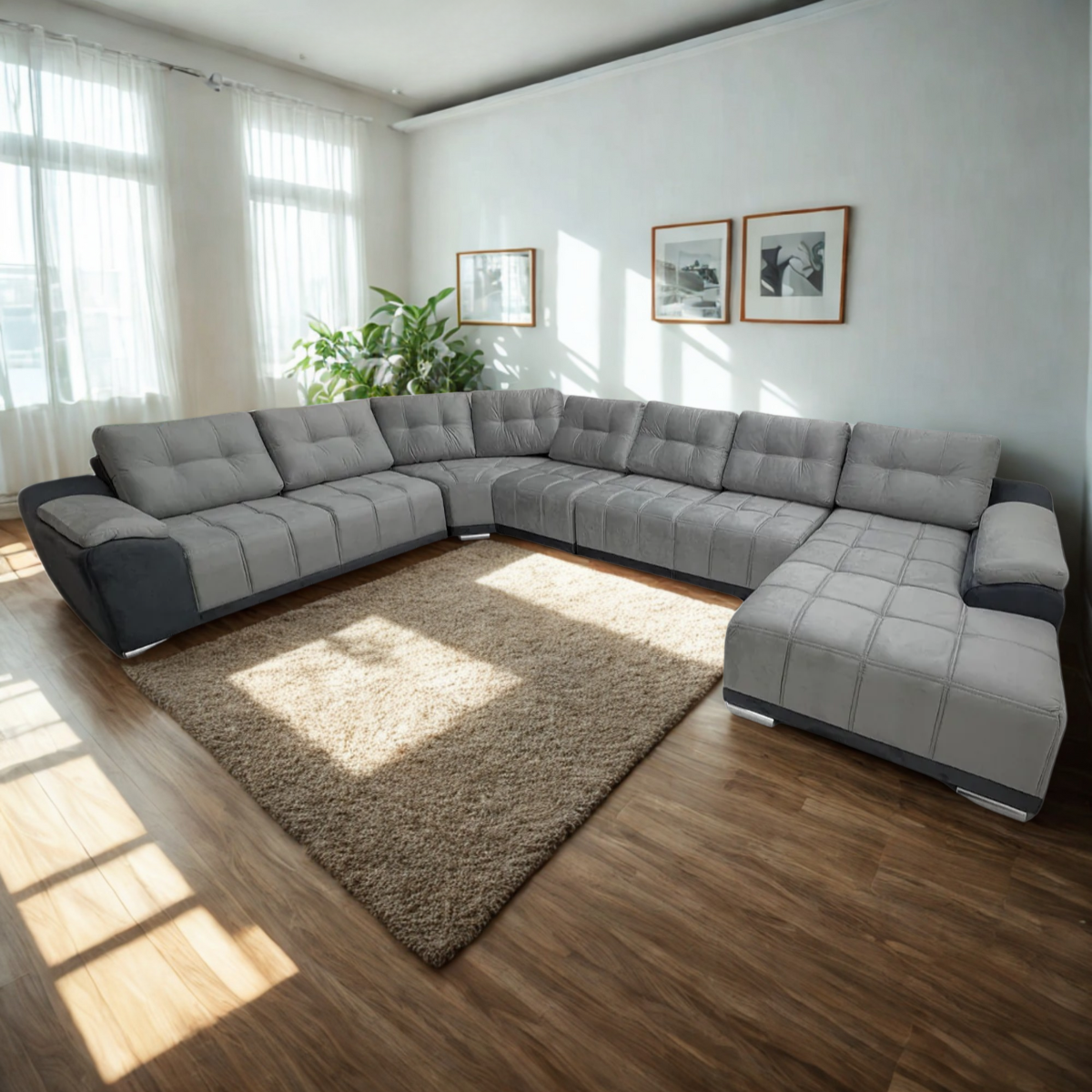 Sala Modular Terranova Premium en gris Mitra