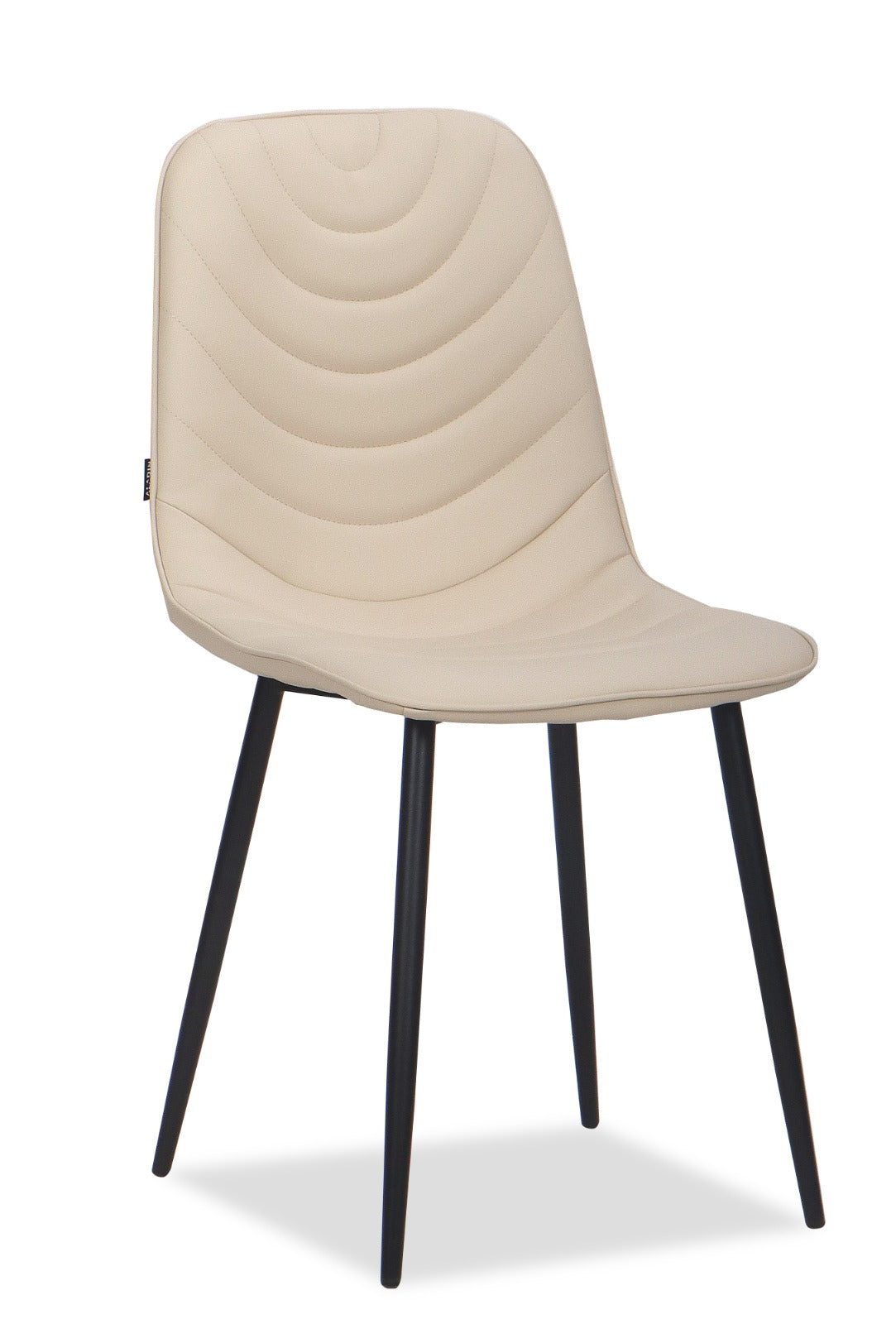 Paquete Mesa Comedor Marble Snow + 6 Sillas Lia Beige