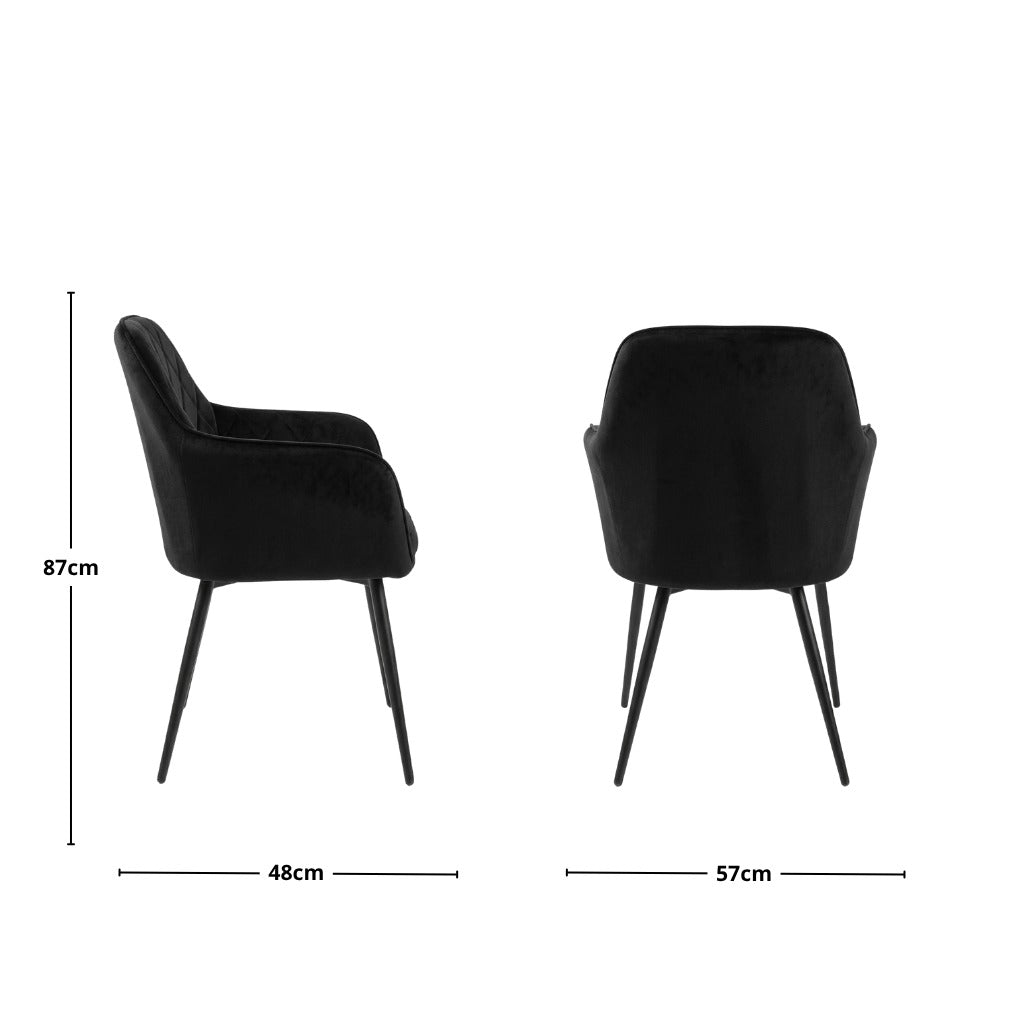 Silla Véneto Black