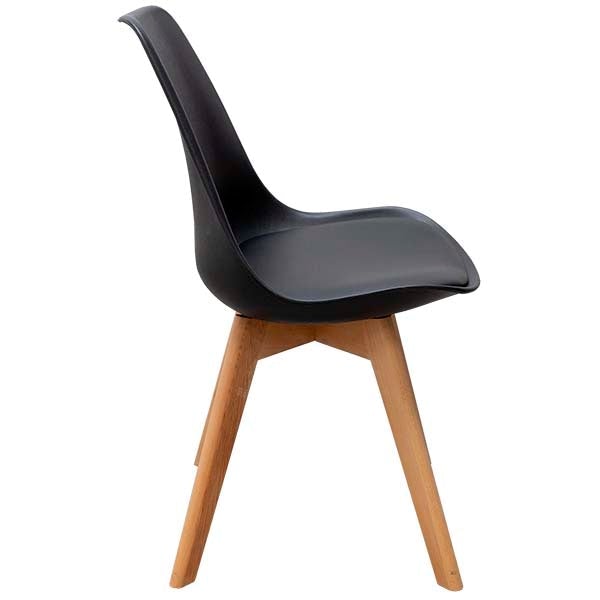 Paquete 4 Sillas Capri Estilo Eames Hood