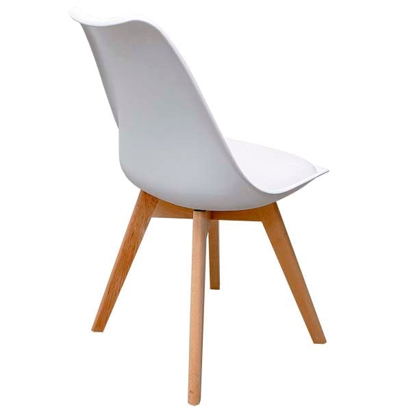 Paquete 4 Sillas Capri Estilo Eames Hood