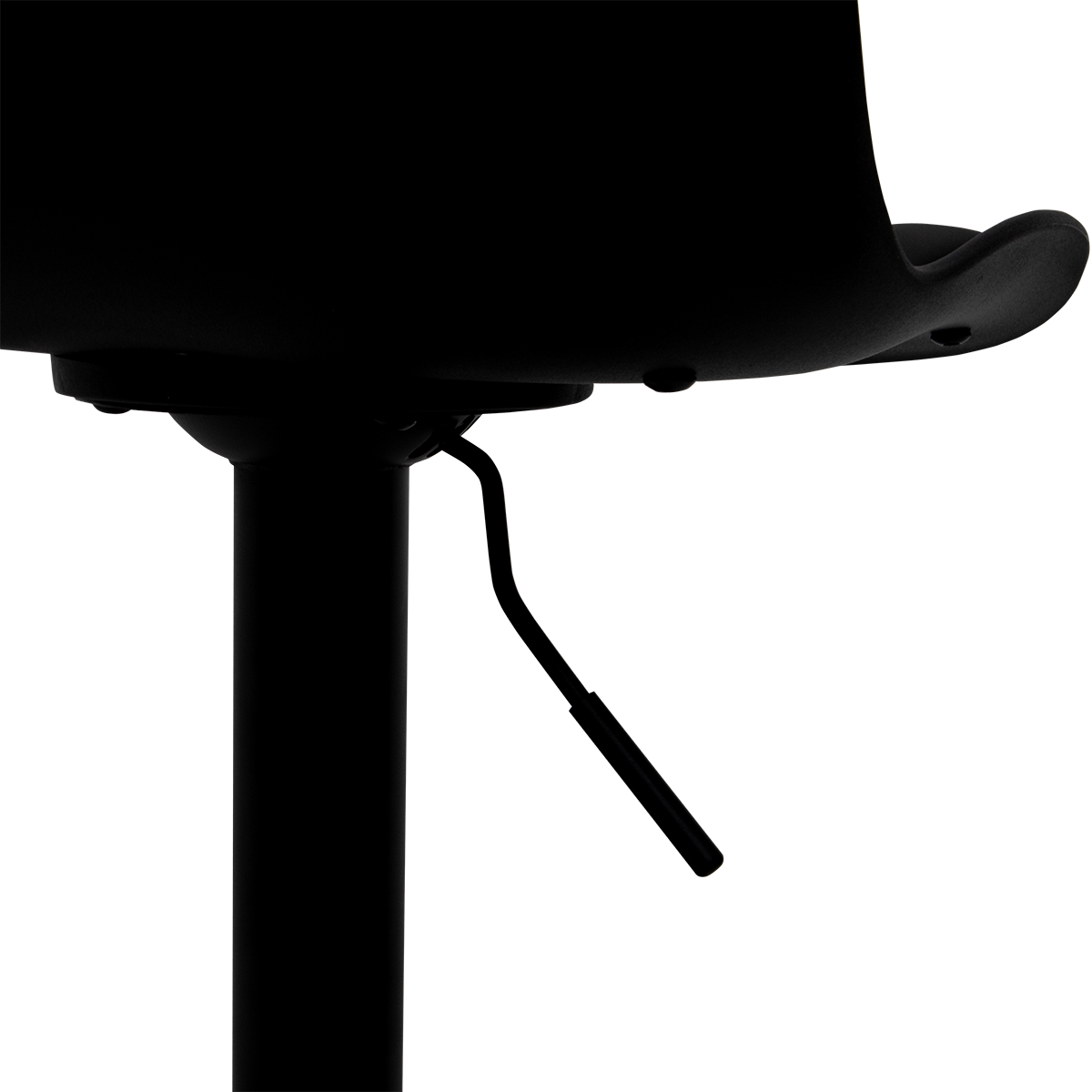 Paquete de 4 Bancos Rick Negro