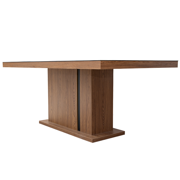 Mesa Comedor Katara en acabado Nogal Café
