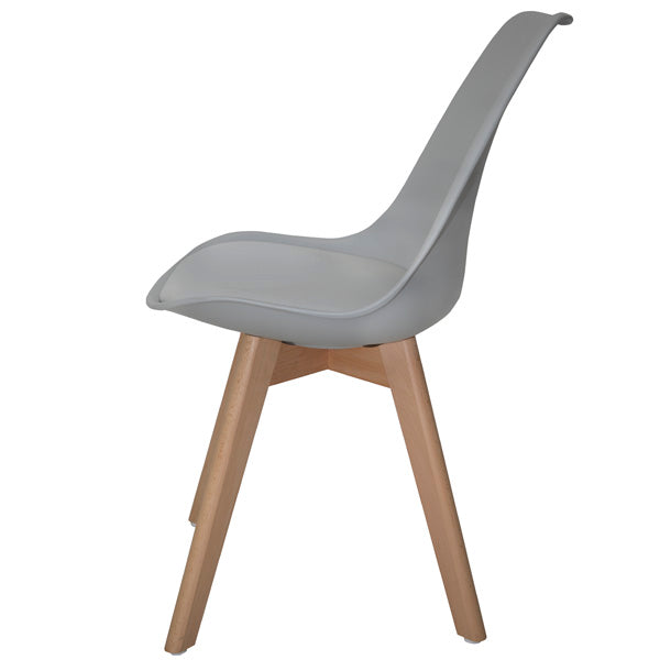 Paquete 4 Sillas Capri Estilo Eames Hood