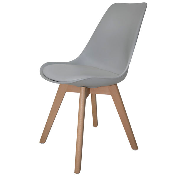 Paquete 4 Sillas Capri Estilo Eames Hood