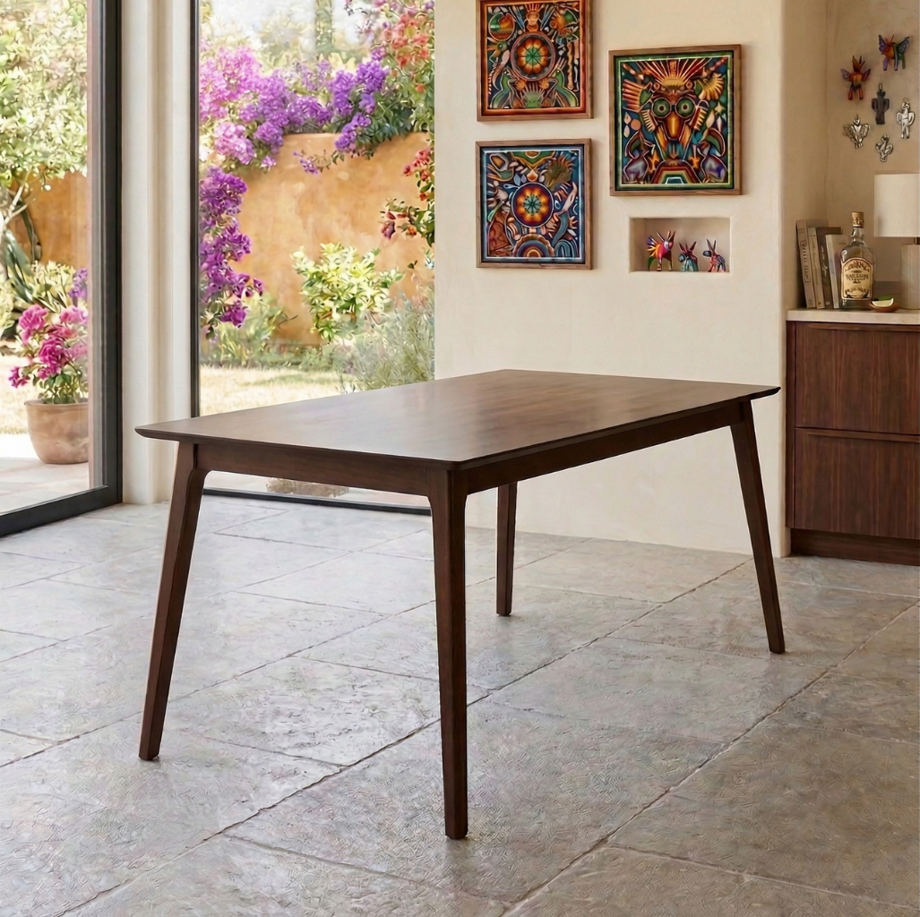 MESA COMEDOR AMELIA MERLOT