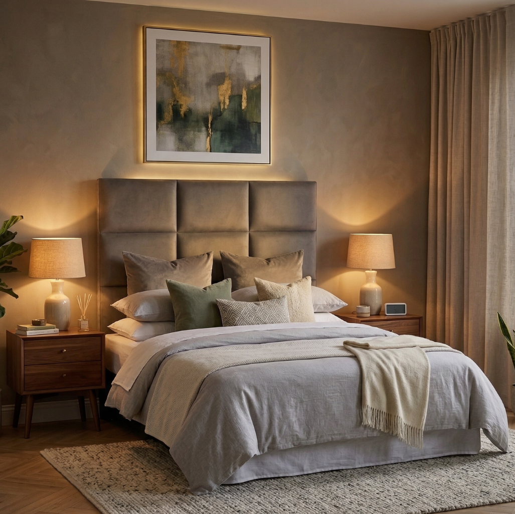 Cabecero Freezer Gris