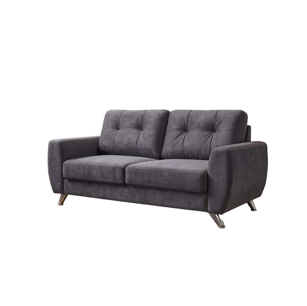Sala Kenia Sofá y Love Seat Gris