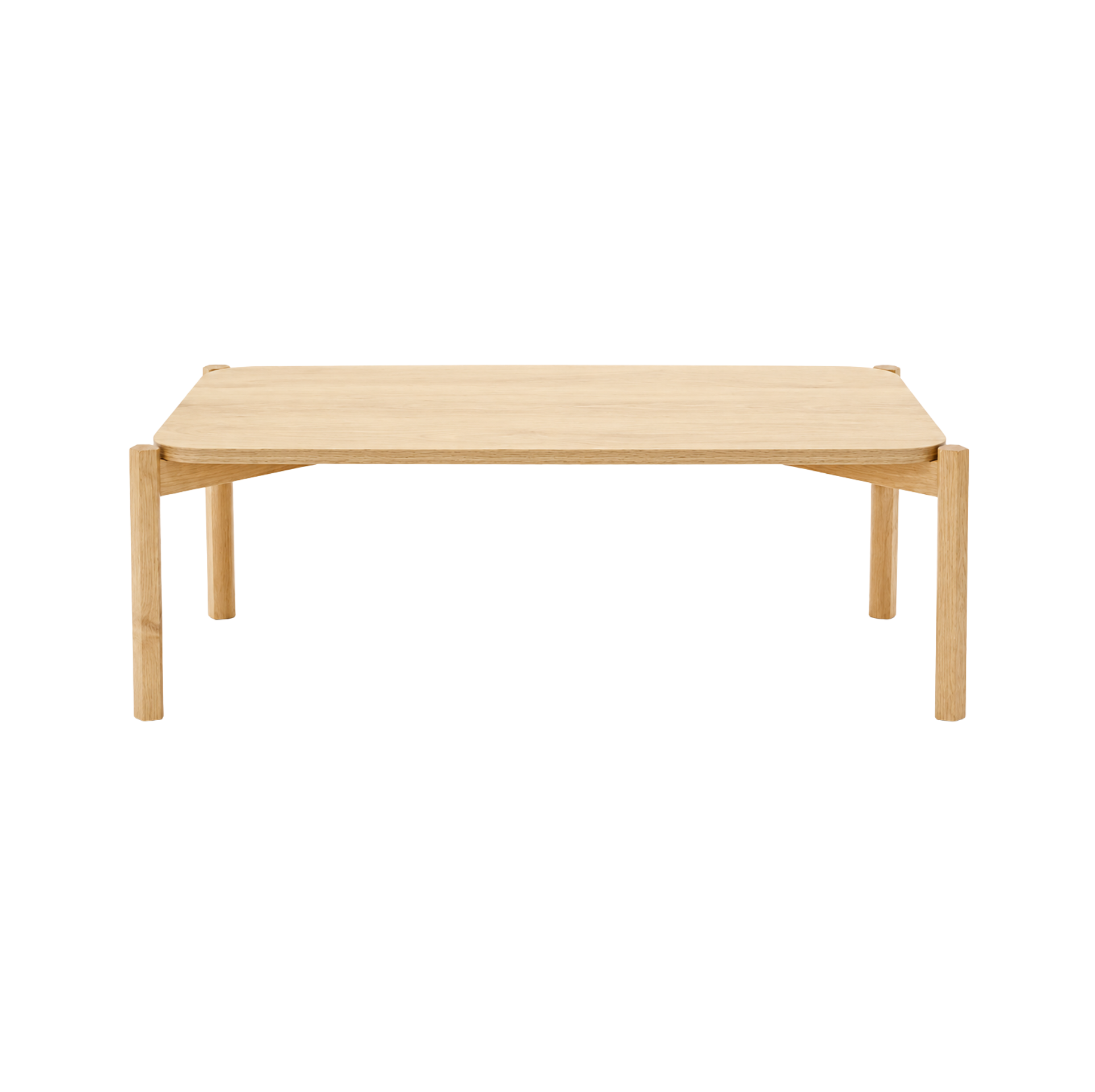 Mesa de Centro Rectangular Palu Roble
