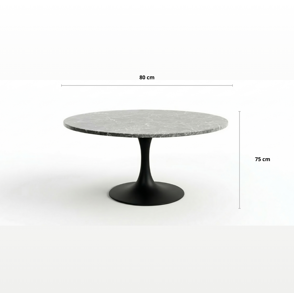 Mesa Armani Grey y Sillas Croswod