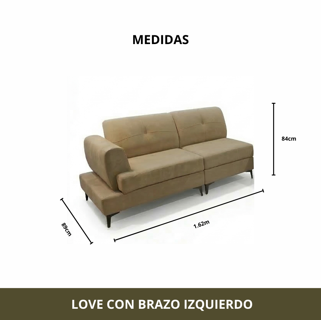 Sala Esquinera Cosmos color Beige