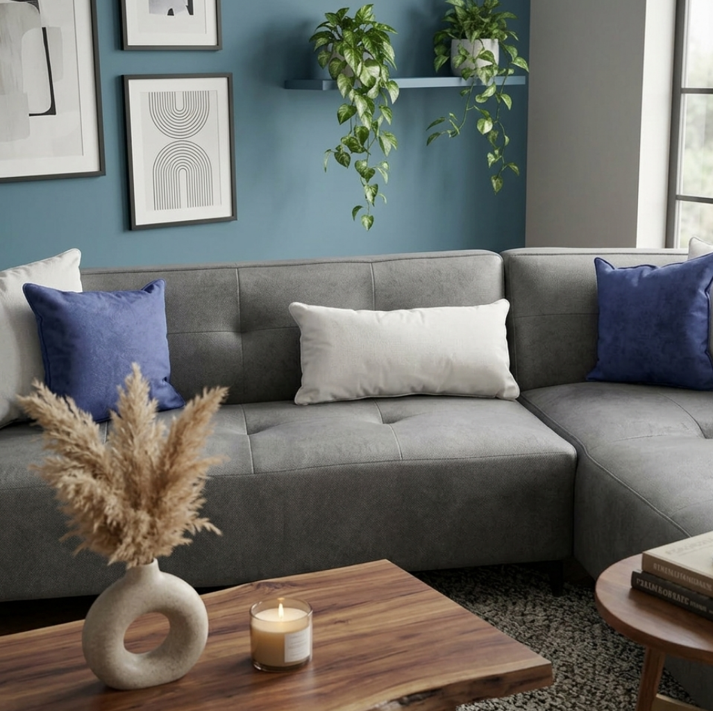 Sala Esquinera Vanderbilt gris