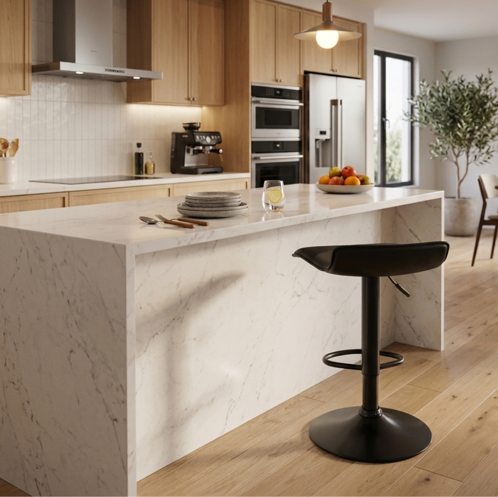 Banco Para Barra Sam Negro con base Negra