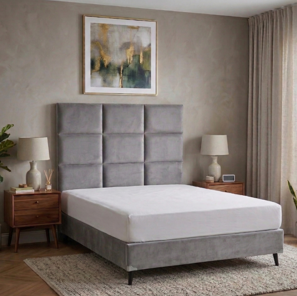 Cabecero Freezer Gris