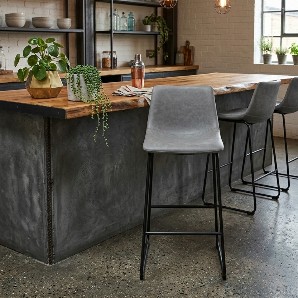 Banco para Barra Carlo Gris