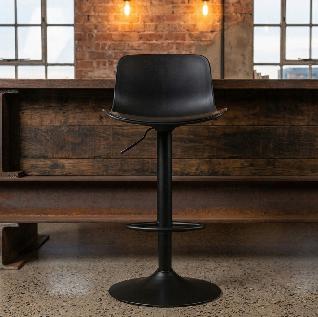 Paquete de 2 Bancos Rick Negro